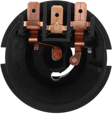 Gadpiparty Wasserkocherzubehör Basiskupplung Sockel für Wasserkocher Kompatibilität Steckdose Überhitzungsschutz Temperaturkontrollsockel Schwarz Kunststoff Ersatzteil für Küche