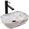 GTM Design Aufsatzwaschbecken Matt Modern Waschbecken ohne Hahnloch - Elegant Aufsatzwaschbecken Oval für Badezimmer und Gäste WC - nur Bad Waschbecken - Modell 13