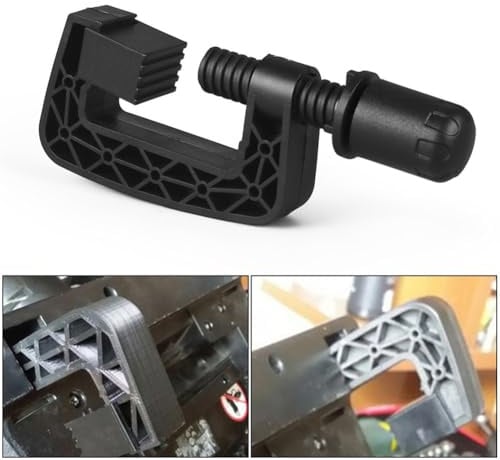ComfyHarbor Clip di fissaggio per volante, morsetto di ricambio per volante per Logitech Racing Game Accessori staffa di montaggio di ricambio