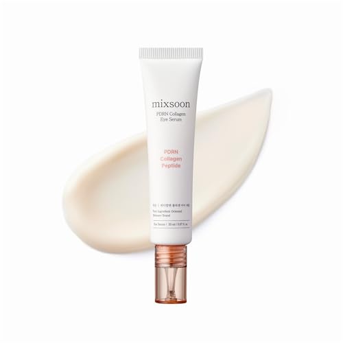mixsoon PDRN Collagen Eye Serum, sérum contour des yeux hydratant et raffermissant, PDRN d’origine végétale, collagène et peptides, hydratation intense, boost d’élasticité et soin de la barrière cutan