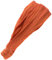 Gheri Elastisches Hippie-Bandana-Stirnband aus Baumwolle, einfarbig, Einfaches Orange