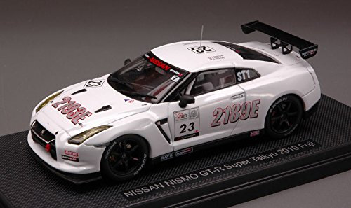 NISSAN NISMO R35 GT-R N.23 FUJI 2010 1:43 - Ebbro - Wettkampfauto - Die Cast - Modellauto
