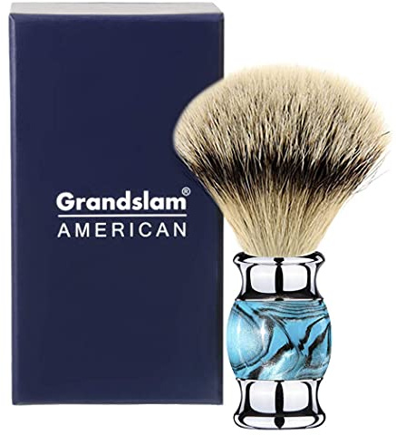 Grandslam Pure Badger Hair Shaving Brush with Resin Handle