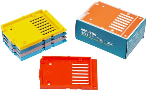 Arduino AG X000018 MC-Gehaeuse Passend fuer (Entwicklungskits): Arduino Rot, Gelb, Blau, Grau, Hellb