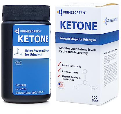 Wondview Keton-Teststreifen, Urin, Keto-Tester, 100 Stück