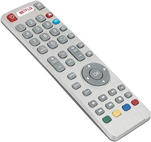 ALLIMITY SHW/RMC/0116 Telecomando Sostituito per Sharp Aquos 3D HD LCD LED Smart TV with Netflix Youtube NET+ Buttons