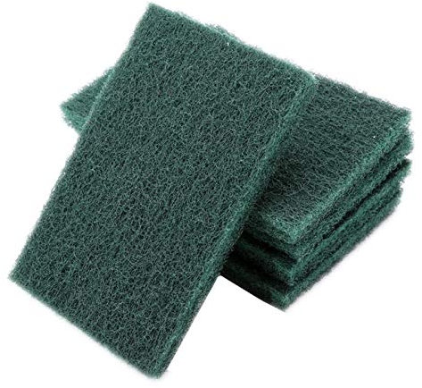 Dischi abrasivi, Dischi abrasivi per abrasivi da cucina, Spugne abrasive industriali in spugna abrasiva, per piastre, piatti, lavaggio auto(verde)
