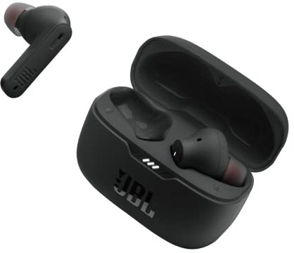 JBL Tune 230NC TWS - Auriculares intrauditivos inalámbricos con cancelación de ruido, color negro, talla S