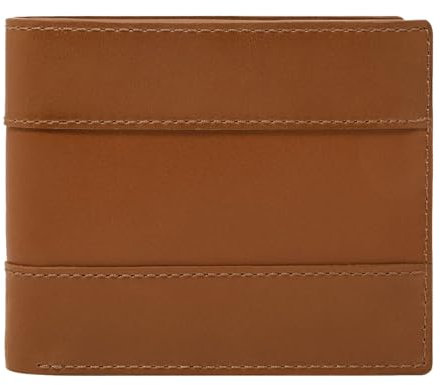 Fossil Geldbörse für Herren – Zweifach gefaltetes Everett-Leder mit Flip ID, Ml4397216 – 11,4 cm L x 1,3 cm B x 8,9 cm H