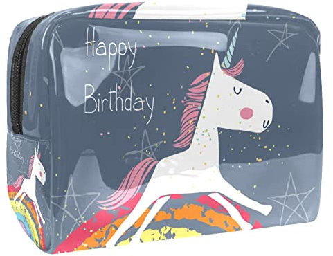 Einhorn Regenbogen Schminkpinsel Beauty Bag Organizer Kosmetiktasche