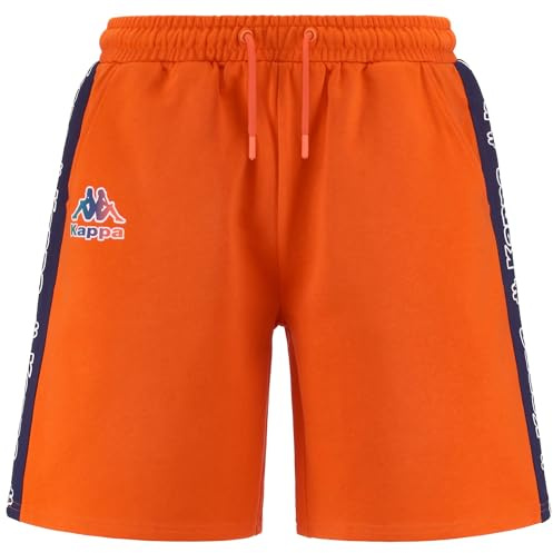 Kappa Fulto Pantaloncini, Arancione, S Uomo