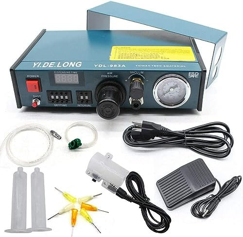 220V 983A Auto Glue Dispenser Lötpaste Digitalanzeige Epoxy Dispensing Machine Professioneller Präziser Klebstoffspender Digitale Steuersystem | 235 * 225 * 63mm |