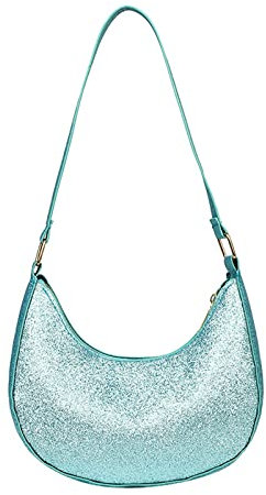 Godom Handtasche Damen Groß, Damen Kleine Umhängetasche - Frau Handtasche PU Leder - Tasche Kette Schultertasche Crossbody Bag - Abendtasche Zip Reißverschluss - Party Handy City Clutch Mode Elegant