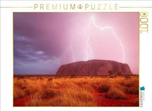 CALVENDO Puzzle Uluru | 1000 Teile Lege-Größe 64 x 48 cm Foto-Puzzle für glückliche Stunden