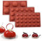 3 moldes de silicona semiesféricos para chocolate, pasteles, gelatina, mousse