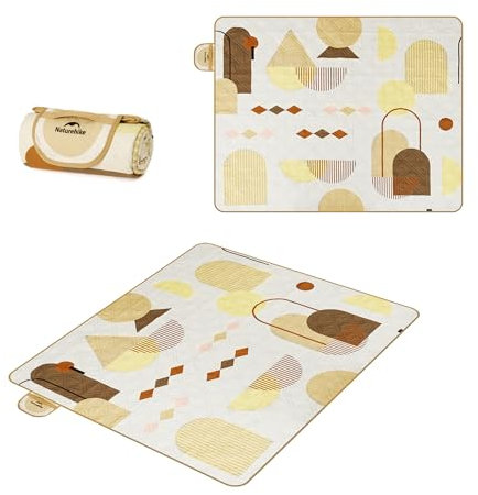 Naturehike Picknickdecke Outdoor Picnic Blanket 180 x 150 cm Beach Blanket Camping Blanket Portable Washable Beach Mat for BBQ, Hiking, Travel, Camping