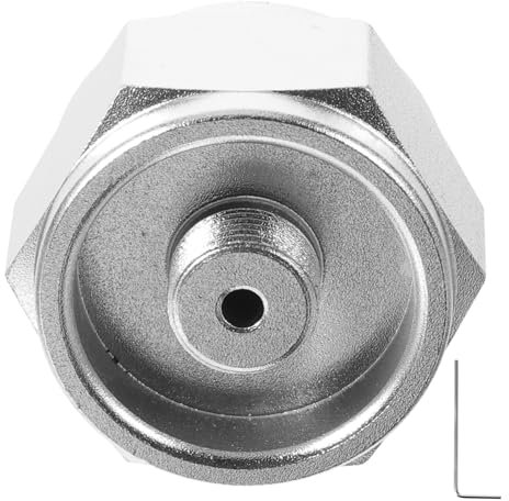 IWOWHERO Aluminium Gasherd Adapter Propan Gaskartuschen Anschluss Brenner Konverter Outdoor Camping Robuster Herd-Adapter Gasflasche Verbindungsschlauch Zubehör