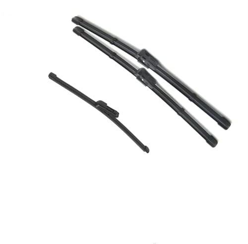 BILKAR wischer Kompatibel Mit VW Für Tiguan MK2 2017 2018 2019 2020 26+21+14 Windschutzscheiben-Scheibenwischer Vorne Und Hinten Wischerblätter-Set