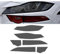 Rufutle Scheinwerfer Tönungsfolie für Jaguar F-Pace 2017-2020, Autoscheinwerferfolie Rücklichtfolie Rauchschwarz Transparent Golden Ppf TPU Aufkleber