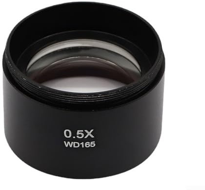 Trinokular Stereo-Zoom-Mikroskop, Hilfsobjektiv, Kamera-Glasobjektiv für Werkstattausrüstung (0,5-fach)