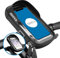 UFUZON Ishiva Vélo Scooter Moto Étanche Support Téléphone Guidon Sac de Rangement, 360° Rotation Housse Pluie Écran Tactile Sacoche de Vélo Jusqu'à 7 Pouces Pour iPhone, Samsung et Smartphones