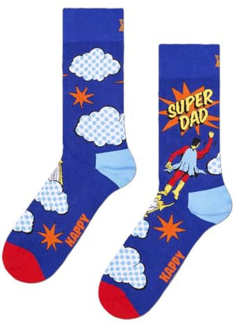 Happy Socks 1-PACK FLYING SUPER DAD SOCK GIFT SET 41-46