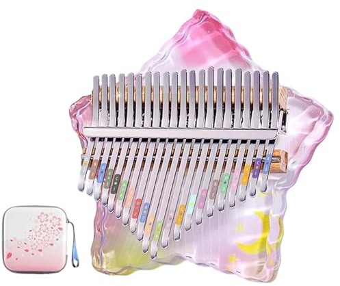 Kalimba For Beginners Professional 21Key Portable Thumb Piano Handheld Keyboard Instrument(17 Key)