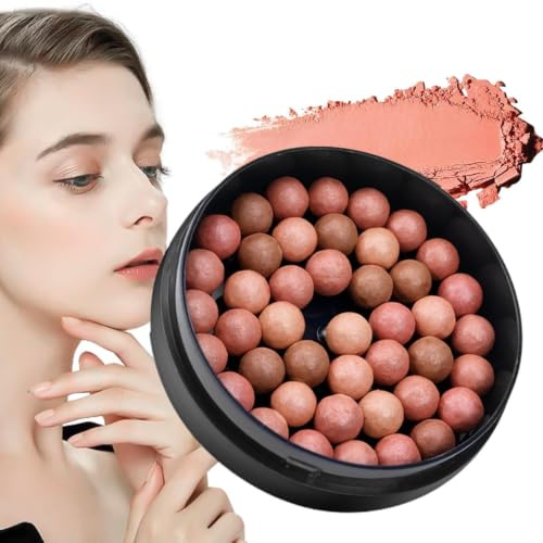 Rouge-Creme Hervorheben | Leichter Rouge-Kugelroller Gesichtskosmetik Gesichts-Make-up Reife Haut Alltag Besondere Anlässe