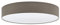 EGLO Deckenlampe Pasteri, 5 flammige Deckenleuchte Modern, Wohnzimmerlampe aus Textil und Kunststoff in Weiß, Taupe, Flurlampe Decke mit E27 Fassung, Ø 76 cm