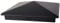 8 x 8 Heavy Duty Aluminium Pyramid Post Cap for Wood Posts - Black