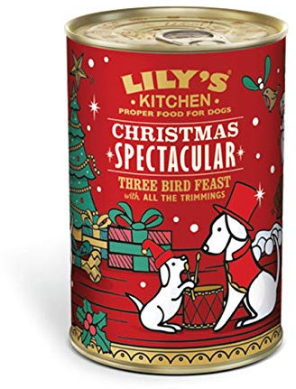 Lilys Kitchen Christmas Three Bird Feast for Dogs, 400 g