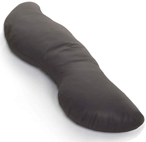 Kissenbezug für Centa Star Hippo Seitenschläferkissen Bezug in der Farbe 48-Graphit - aus 96% Baumwolle und 4% Elasthan - Made in Germany