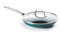 Blue Diamond Cookware Diamond Infused Ceramic Nonstick, 10 Frying Pan Skillet with Lid, PFAS-Free, Dishwasher Safe, Oven Safe, Green