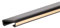 QUEST Handlauf PVC 40x8 Treppenhandlauf Kunststoffhandlauf Profil für Treppengeländer Gummi, Schwarz-Creme