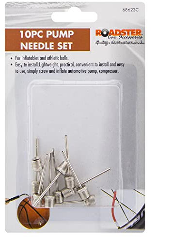 40pc Pump Needle Set - Football Pump, Ball, Needle| Air Pin, Adapter, Valve, Basketball, Volleyball, Swim Inflatables