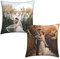 Personalisiertes Kissenbezug 30 x 30cm Fotokissen mit eigenem Foto & Text selbst gestalten,für Geburtstag,Muttertag,Valentinstag,Weihnachten Geschenk,Beide Seiten können Unterschiedlich Gestaltet sein