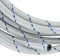 cyclingcolors benzinschlauch Stahlflex 6mm x 10mm Gummi Verstärkter Kraftstoffschlauch stahl metall motorrad traktor auto rasenmäher auto motorsense (länge 2m)