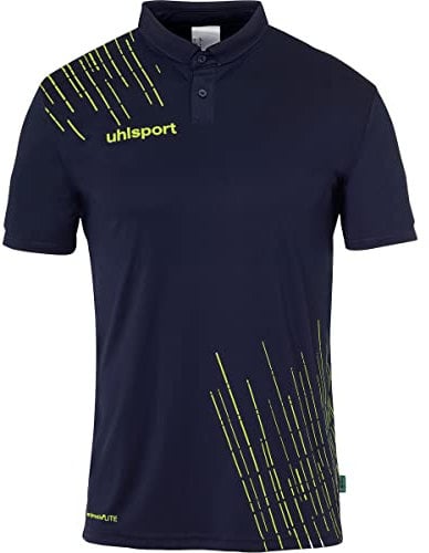 uhlsport Herren Score 26 Poly Poloshirt Und Jungs Sport-Polo, Marine/Fluo Gelb, L EU