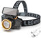 ALINUOYQ XPE LED Faros delanteros con sensor solar + USB recargable lámpara de trabajo
