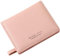 RRANCharltu Geldbörse Damen klein Leder Kleines Portemonnaie Mini Kurzer Damen Geldbeutel mit Zipper Münzfach Brieftasche, Rosa