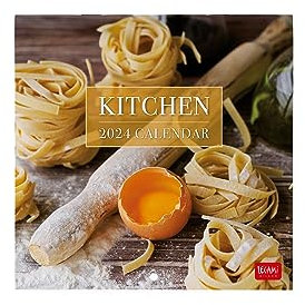 Legami - Wandkalender 2024, 12 Monate und Jahresplaner, Platz für Notizen und Notizen, Wochennummer, Sternzeichen und internationale Feiertage, Einzelzellophanatur, 18 x 18 cm