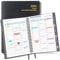 ANYUKE Terminplaner 2024 A5, Kalender Buchkalender, Soft Cover Wochenplaner, Tagesplaner mit 30 Minuten Intervalle + Viele Extras, Geeignet für Jeden Planer - auf Deutsch