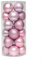 24 palline di Natale rosa infrangibili decorazioni per albero da appendere per feste di nozze