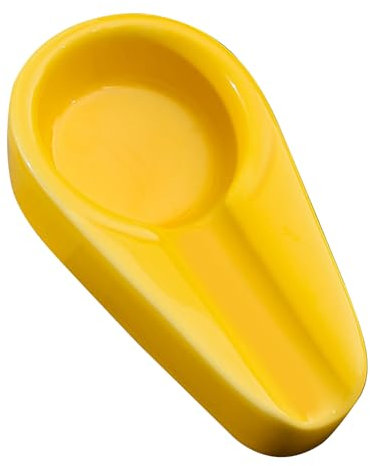 Xafrstyu Zigarren Aschenbecher, Zigarren, Classic Single für Patio Outdoor Indoor Aschenbecher (Gelb)