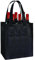 GYTFOG Wine Carrier Wine Bottle Carrier Felt Wine Bottle Bag for 6 Bottles, 1pcs Wine Backpack Bottle Bag Compartments for Fishing,Camping Travel Shopping Storage 35 X 24 X 16cm