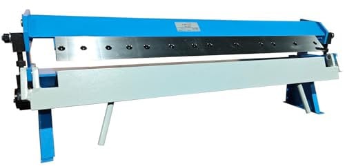 KATSU Tools Manual Sheet Metal Bending Folding Machine 915mm Suitable for 1.0mm Thickness Sheet Metal, 0-135° Bending Angle, Workshop Metalworking Bender 165154