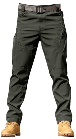 Uwdiohq Army Surplus Gear Clearance Percussion Trousers Expandable Waist Trousers Gardening Work Trousers Camouflage Pants Men Fleece Lined Tracksuit Bottoms Women Navy Blue Cargo Work Pants Men