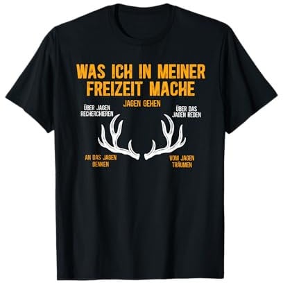 Jagd Über Jagen Recherchieren Lustiges Jäger T-Shirt