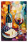 Liorosa Wine Time Still Life 1000 Pcs Jigsaw Puzzle For Adults, Detailed Wooden Art Puzzle,Gift For Wine Lovers & Puzzles Enthusiasts,Enjoy Solving Puzzles With Family And Friends