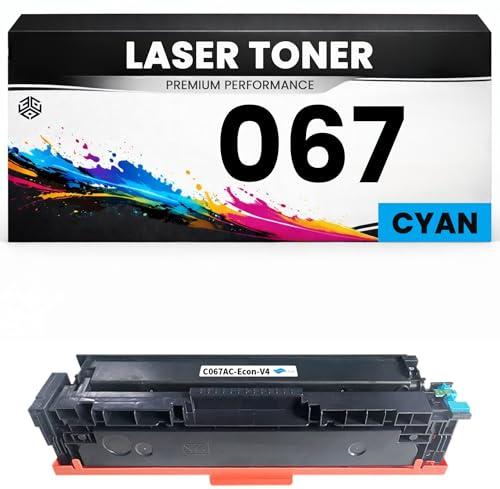 Toner Cartridge 067 Cyan für Canon kompatibel Premium Alternative imageClass LBP633Cdw/632Cdw/631Cw MF651Cw/653Cdw/654Cdw/655Cdw LBP632Cdw